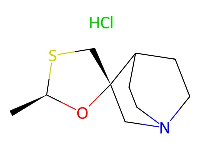 Cevimeline hydrochloride structure
