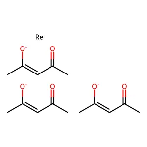 Tris(pentane-2,4-dionato-O,O')rhenium structure