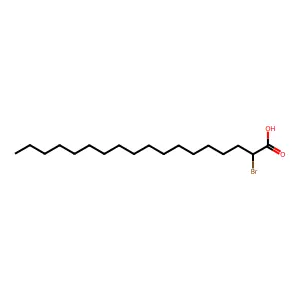 2-Bromooctadecanoic acid structure