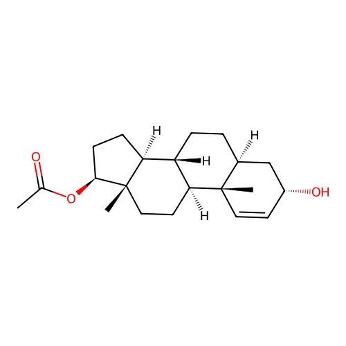 1-Androstene-3a,17b-diol structure