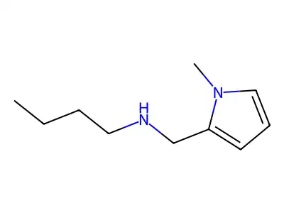 Butyl[(1-methyl-1H-pyrrol-2-yl)methyl]amine structure