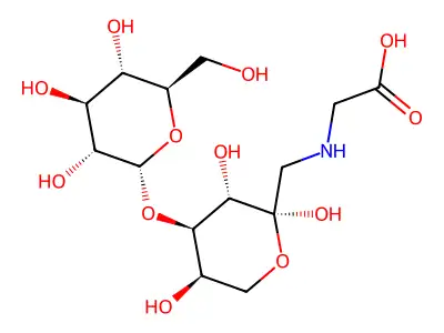 1-Desoxy-1-glycinomaltose structure