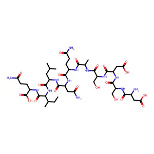 sperm-activating peptide III, Clypeaster japonicus structure