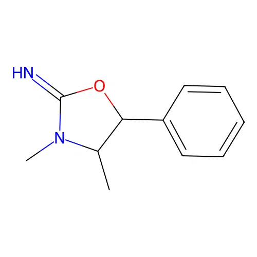 3,4-Dimethyl-5-phenyl-1,3-oxazolidin-2-imine structure