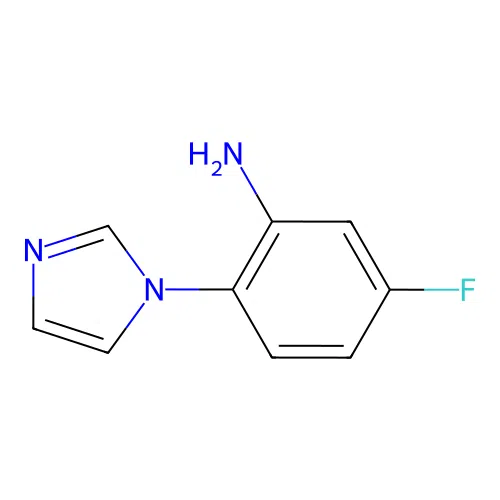 5-Fluoro-2-(1H-Imidazol-1-Yl)Aniline structure