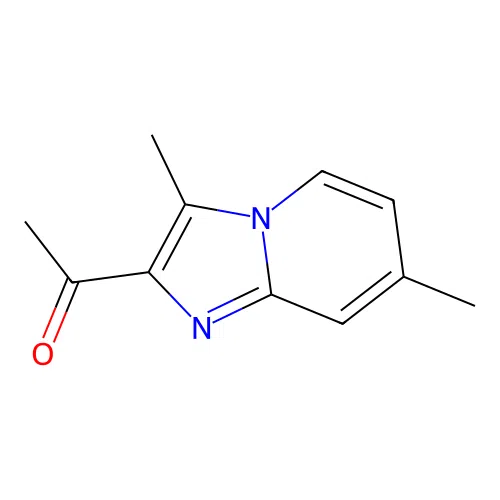 1-(3,7-Dimethylimidazo[1,2-a]pyridin-2-yl)ethanone structure