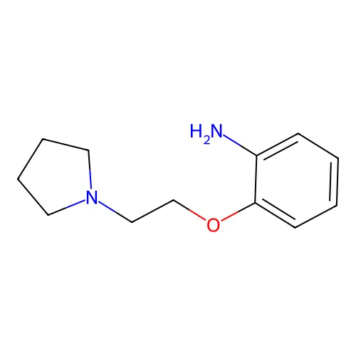 2-(2-Pyrrolidin-1-yl-ethoxy)-phenylamine structure