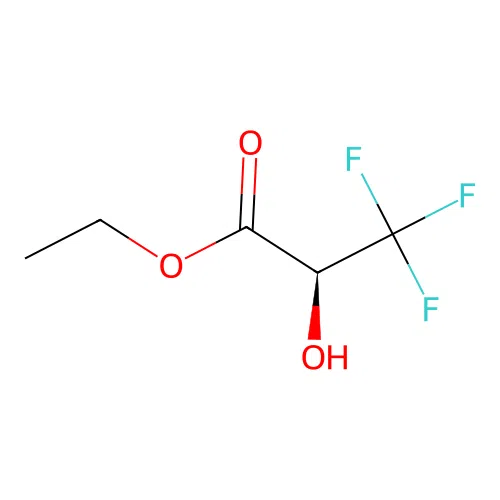 (S)-Ethyl-2-hydroxy-3,3,3-trifluoropropionate structure