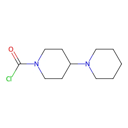 4-Piperidinopiperidine-1-carbonyl chloride structure