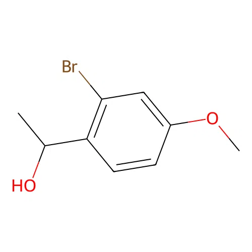 1-(2-Bromo-4-methoxyphenyl)ethan-1-ol structure