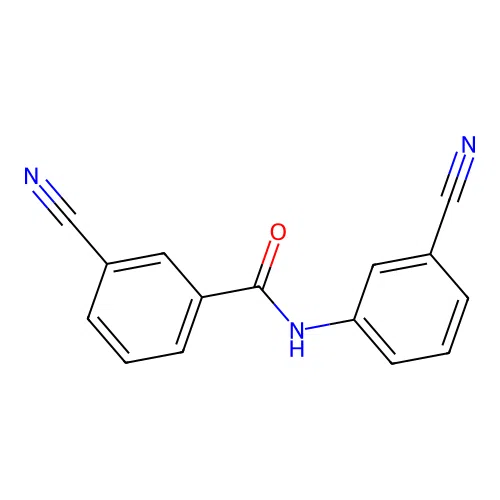 3-cyano-N-(3-cyanophenyl)benzamide structure