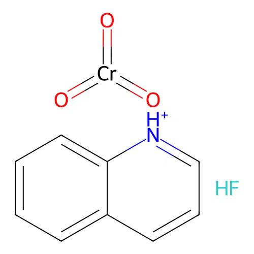 Quinolinium fluorochromate on alumina (QFC) structure