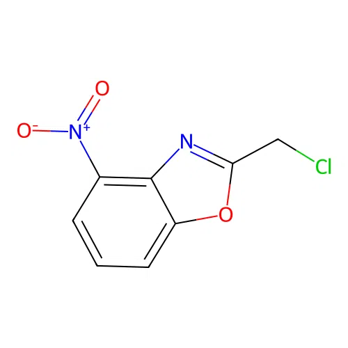 2-(Chloromethyl)-4-nitro-1,3-benzoxazole structure
