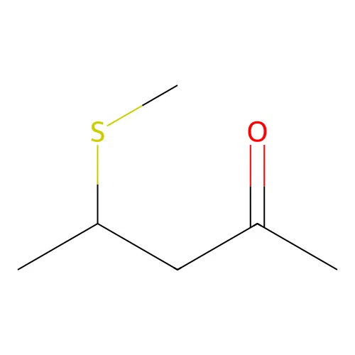 4-(Methylthio)-2-pentanone structure