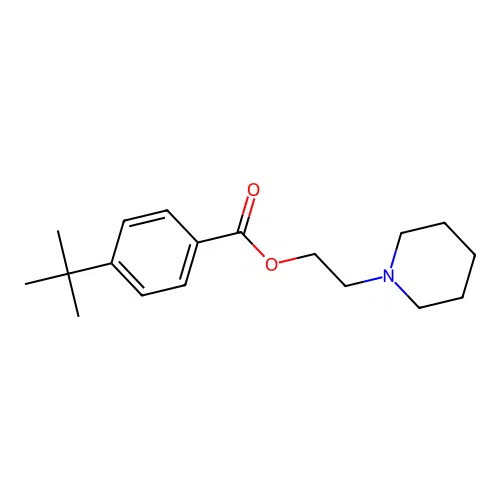 2-Piperidin-1-ylethyl 4-tert-butylbenzoate structure