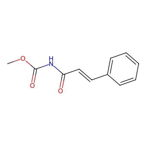 (3-Phenyl-acryloylamino)-acetic acid methyl ester structure