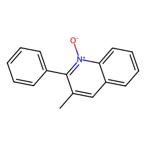 3-Methyl-2-phenylquinoline 1-oxide structure