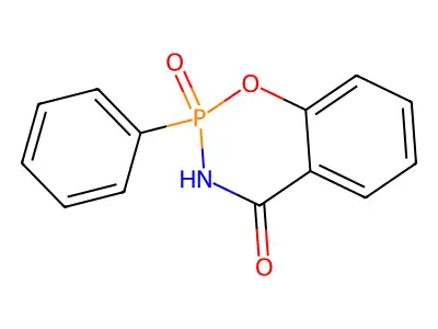 4-Hydroxy-2-phenyl-2H-1,3,2lambda~5~-benzoxazaphosphinin-2-one structure