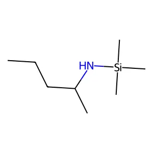 2-Aminopentane, mono-TMS structure