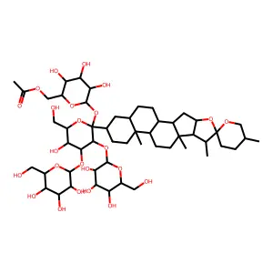 Macrostemonoside D structure