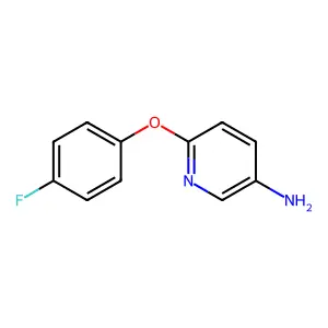 6-(4-Fluorophenoxy)pyridin-3-amine structure