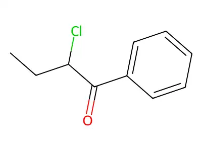 2-Chloro-1-phenylbutan-1-one structure