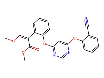 Azoxystrobin structure