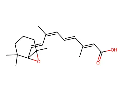 5,6-Epoxyretinoic acid structure