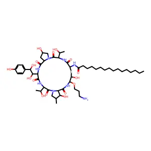 Echinocandin B der. structure