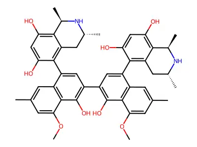 (-)-Michellamine B structure