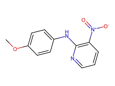 N-(4-methoxyphenyl)-3-nitropyridin-2-amine structure