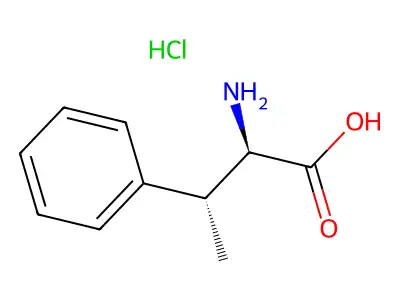 (2R,3R)-2-amino-3-phenylbutanoic acid hydrochloride structure