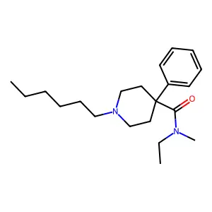 Sameridine structure
