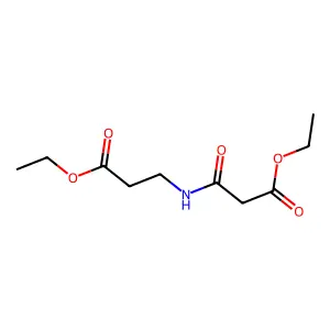 Ethyl 3-[(3-ethoxy-3-oxopropyl)amino]-3-oxopropanoate structure