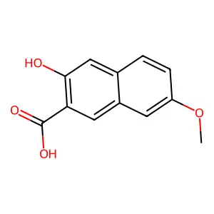 3-Hydroxy-7-methoxy-2-naphthoic Acid structure