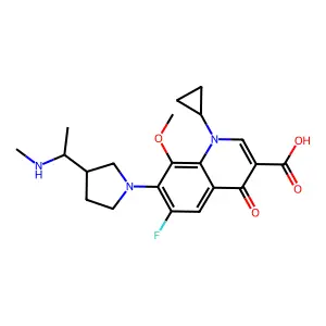 Premafloxacin structure
