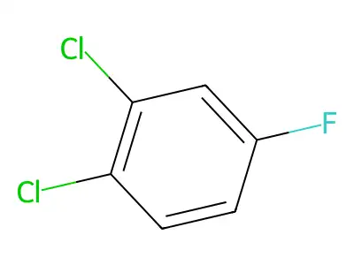1,2-Dichloro-4-fluorobenzene structure