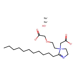 Lauroamphocarboxyglycinate structure