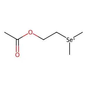 Acetylselenonium choline structure