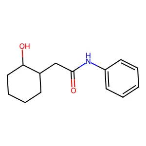 2-(2-Hydroxycyclohexyl)-n-phenylacetamide structure