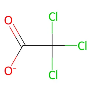 2,2,2-Trichloroacetate structure