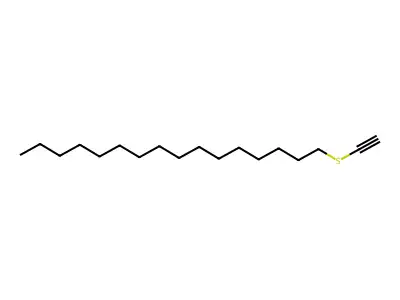 Hexadecane, 1-(ethynylthio)- structure