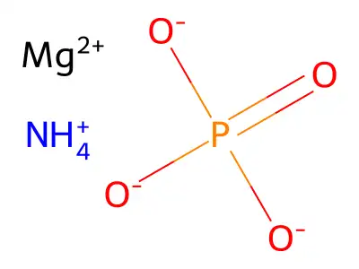Magnesium Ammonium Phosphate structure