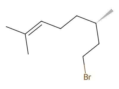 8-Bromo-2,6-dimethyloct-2-ene structure