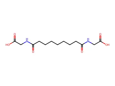 Glycine, N,N'-(1,9-dioxo-1,9-nonanediyl)bis- structure