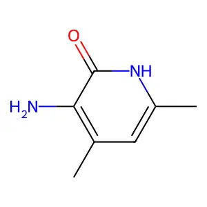 3-Amino-4,6-dimethyl-1H-pyridin-2-one structure