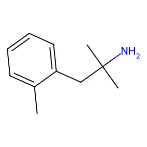 2-Methyl-1-(2-methylphenyl)propan-2-amine structure