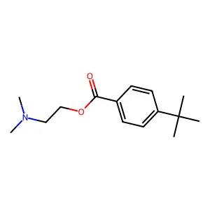 2-(Dimethylamino)ethyl 4-tert-butylbenzoate structure