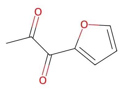 1-(2-Furanyl)-1,2-propanedione structure