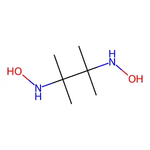 2,3-Butanediamine, N,N'-dihydroxy-2,3-dimethyl- structure